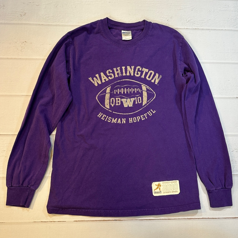 UW University of Washington Huskies Heisman Hopeful QB 10 Football Unisex Shirt